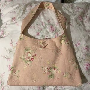 Beautiful ShabbyChic style Handmade shoulder bag